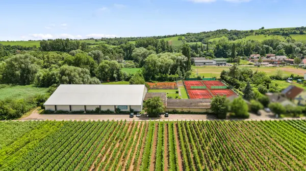 12.597 m² Sport- und Freizeitgelände mit Halle in Siebeldingen!